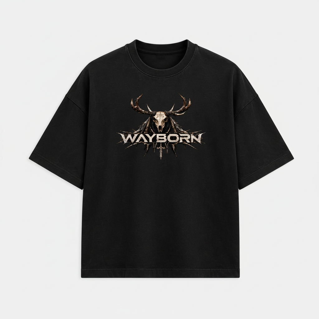 Wayborn Fallen Stag Oversized Tee