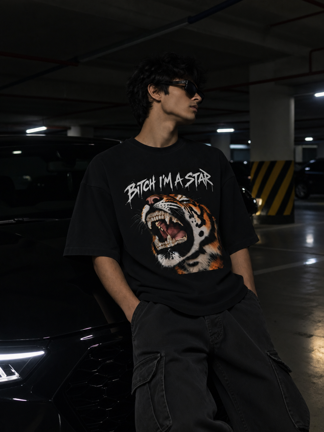 WAYBORN SAVAGE Oversized Tee