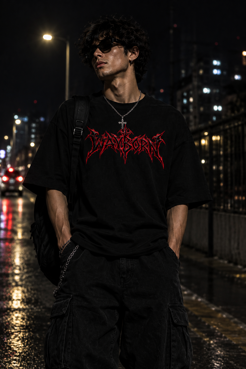 WAYBORN BLOODWING Oversized Tee