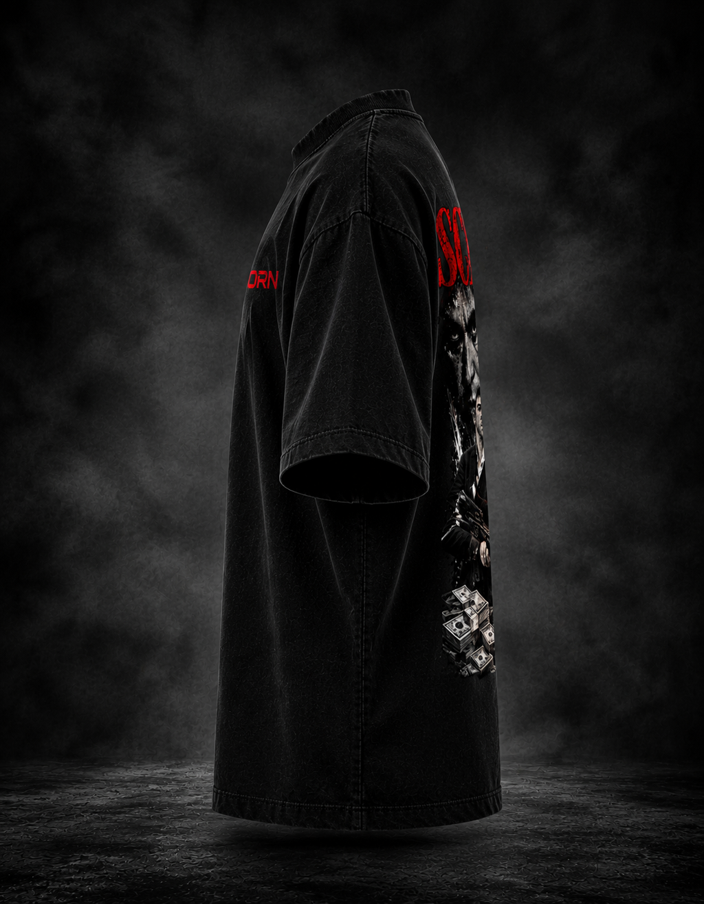WAYBORN SCARFACE Oversized Tee