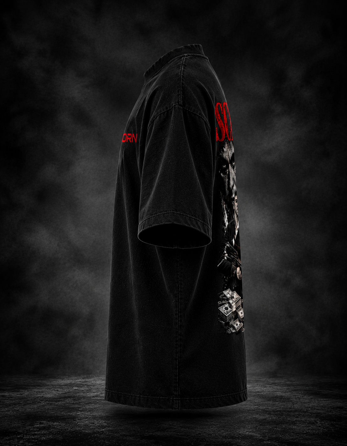 WAYBORN SCARFACE Oversized Tee