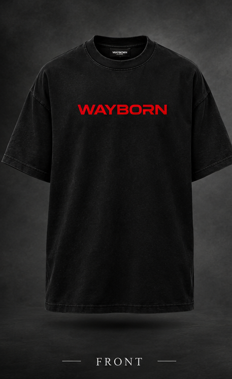 WAYBORN SCARFACE Oversized Tee